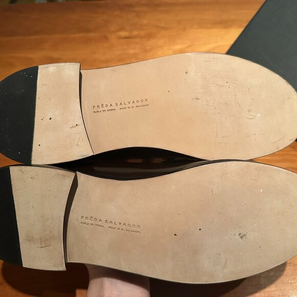 **BRAND NEW** Freda Salvador Elba Loafers, Espresso Spazzolato, Size 9.5 - Picture 3 of 9